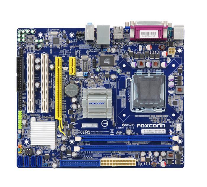 Foxconn G31MXP-K, LGA 775, Intel G31, FSB 1600, DDR 800, VGA, GLAN, SATA, mATX  
