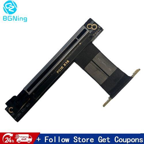 XT-XINTE PCIe 4X 8X 16X Graphics Card Extension Cable 90 Degree PCI-E Express