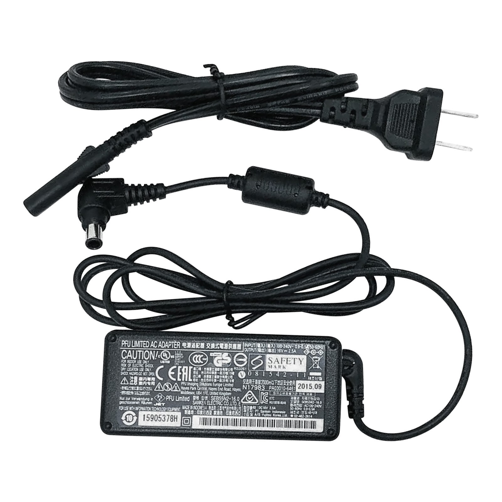 Original Fujitsu 40W AC Adapter PA03656-K949 Power Supply 16V 2.5A