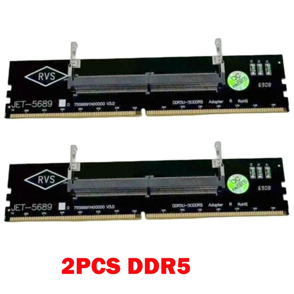 2X Upgraded DDR5 Laptop To DeskTop Memory Adapter Connector Converter Board US