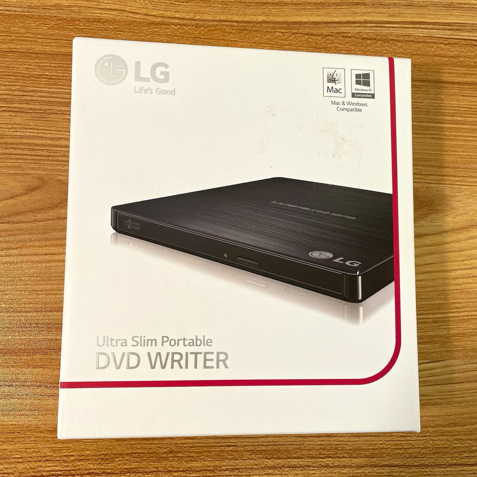 LG Ultra Slim USB 2.0 External DVD Writer GP60NB50 M-DISC Black NEW