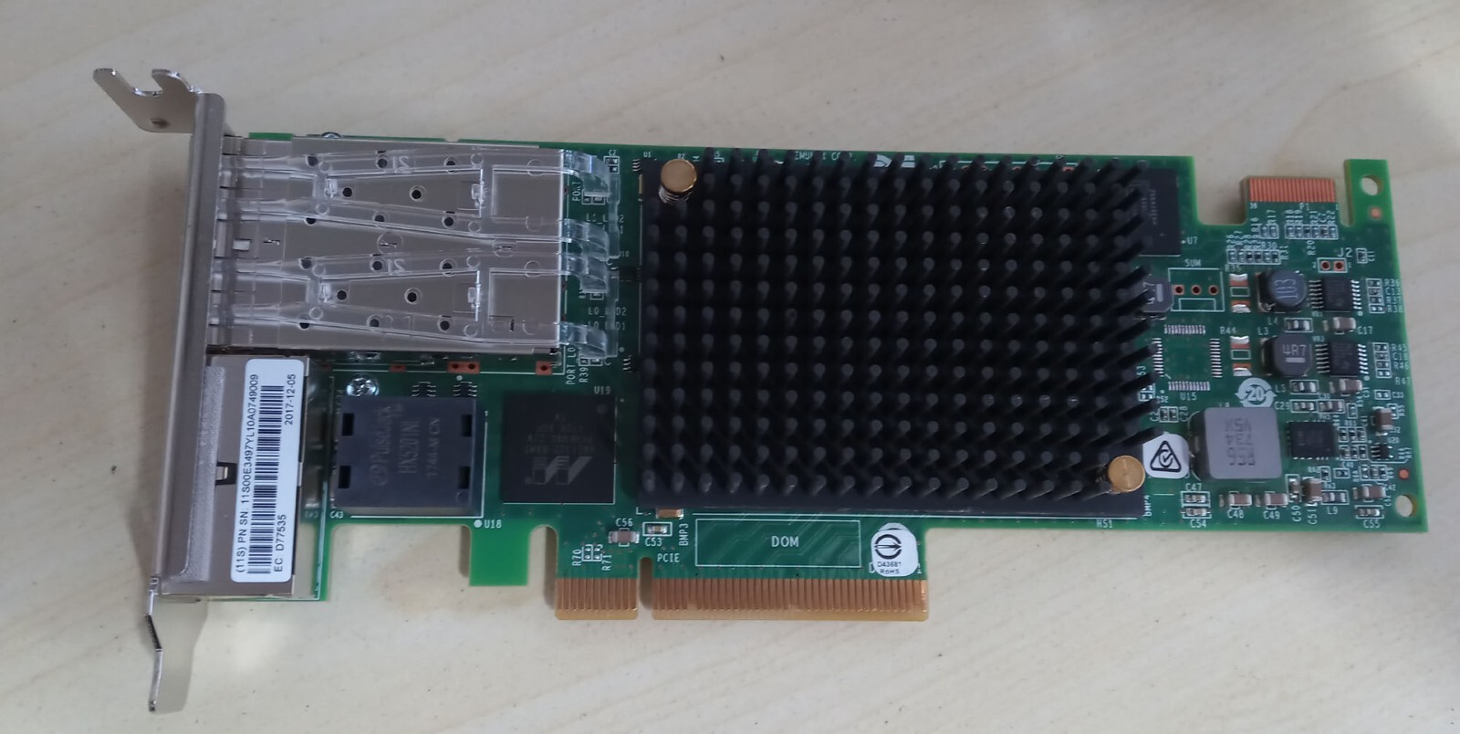 IBM 00ND479 2B93 4-Port 10Gb 1GbE RJ45 Network Adapter LP  00E3497