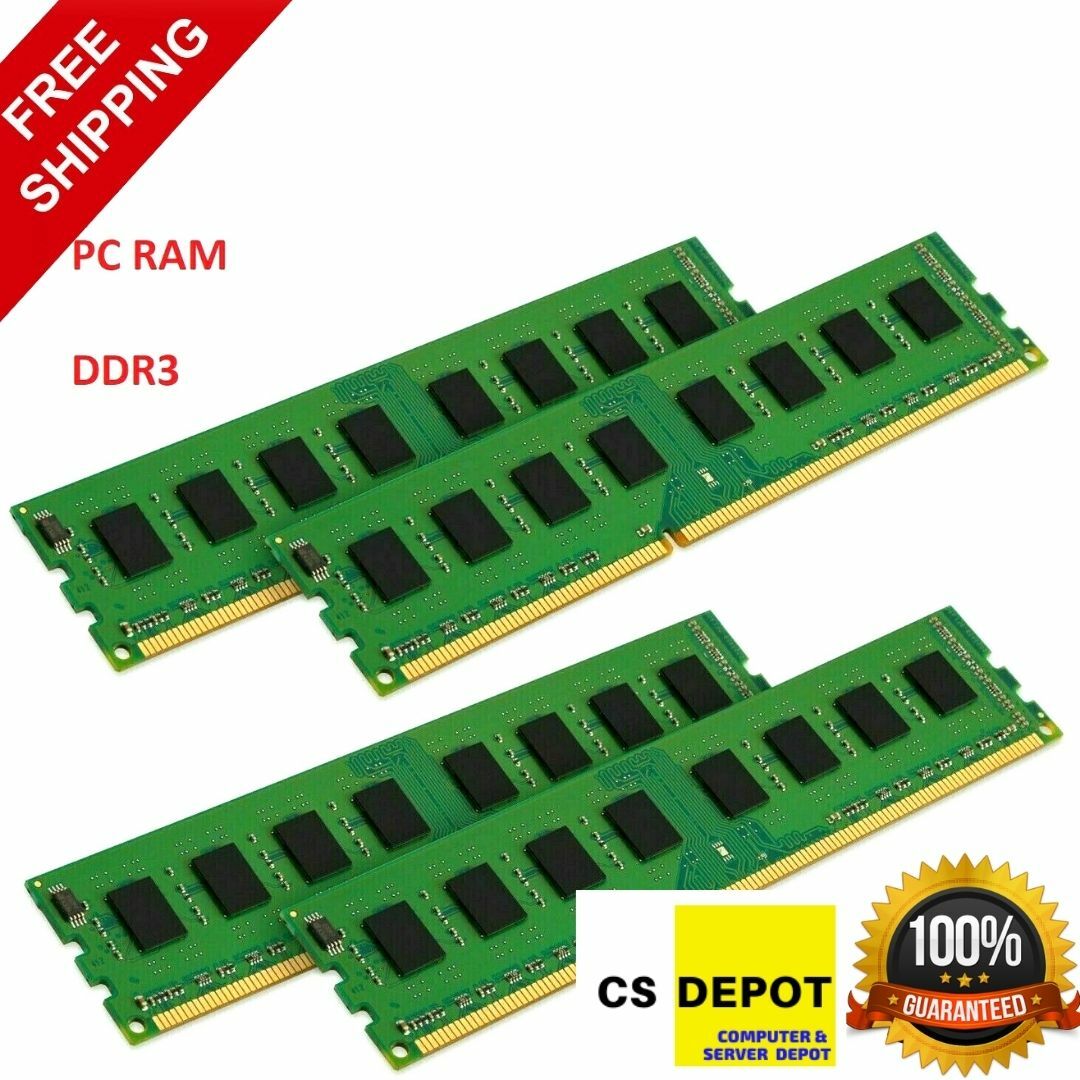 8GB (4X2GB) PC3-1200U DDR3 Desktop Memory RAM Hynix Samsung