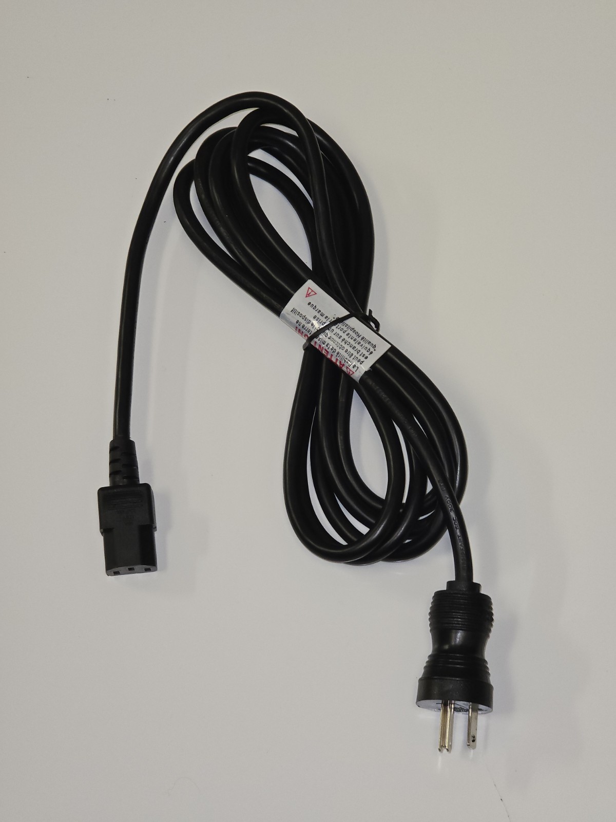 WS HOSPITAL GRADE Medical 10ft Power Cord Cable Green Dot 10A 125V 5-15P C13