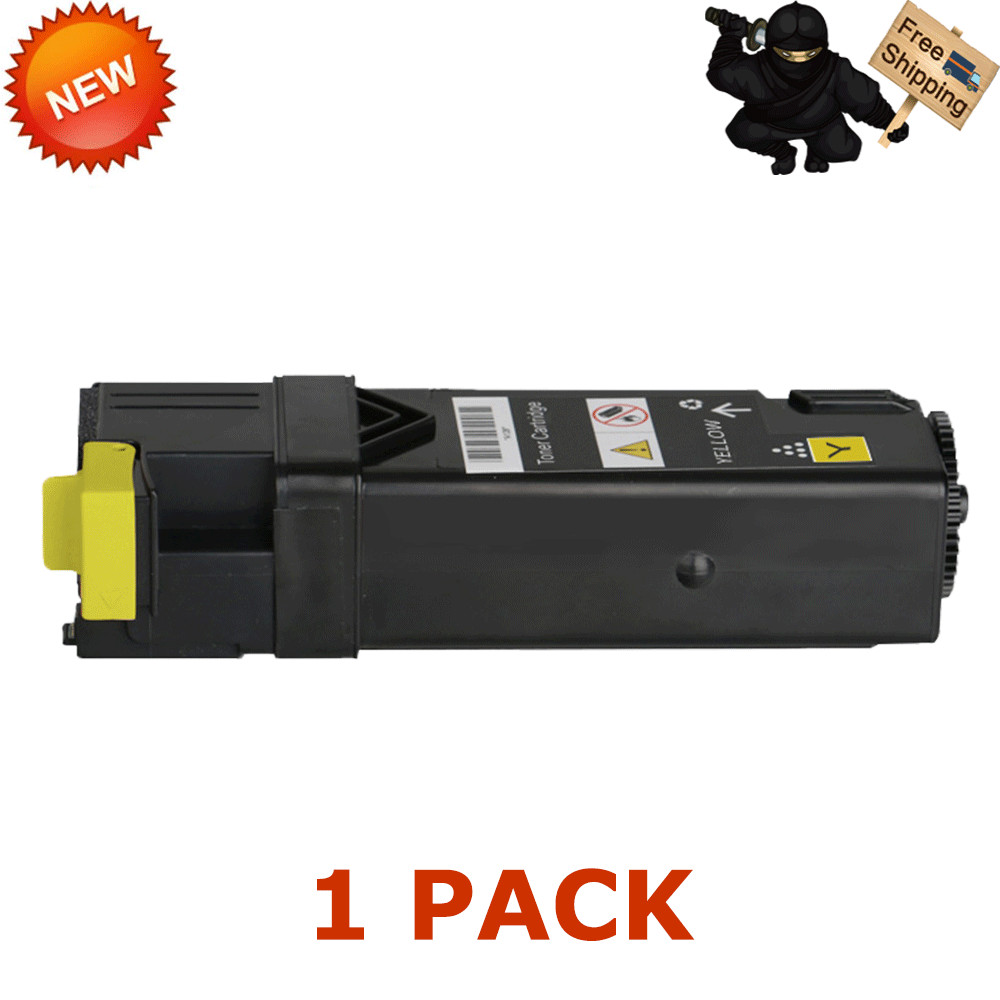 1 PK Yellow Toner Cartridge for Dell 2130 Color Laser 2130cn, 2135cn Printer
