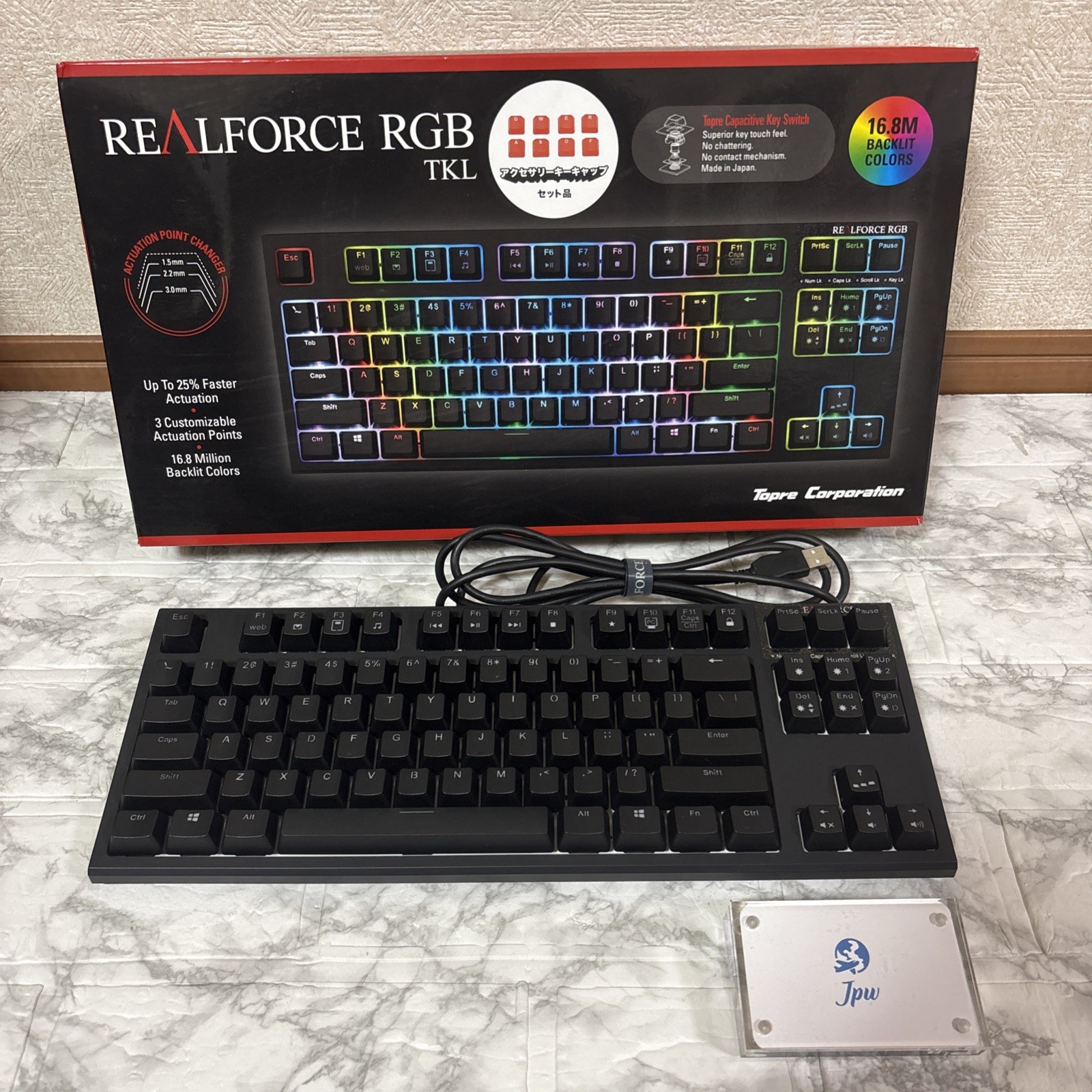 Topre REALFORCE R2TLA-US4G-BK Mechanical Keyboard TESTED