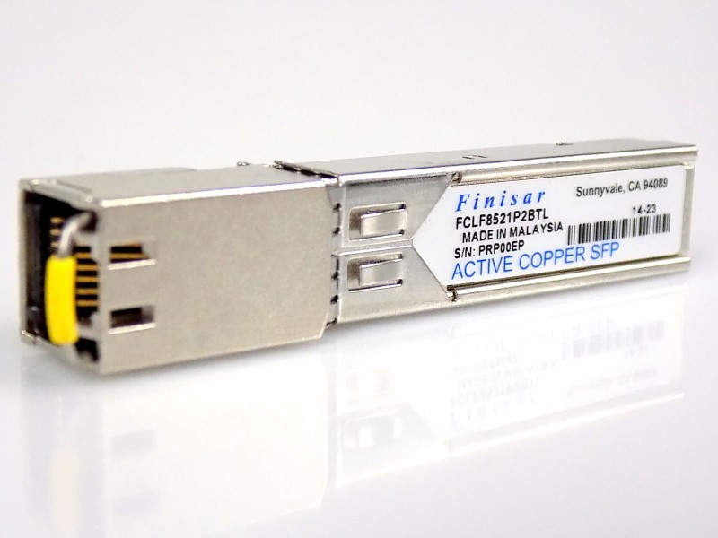 Finisar FCLF8521P2BTL SFP-GIG-T 1000BASE-T Copper RJ45 100m Transceiver Module