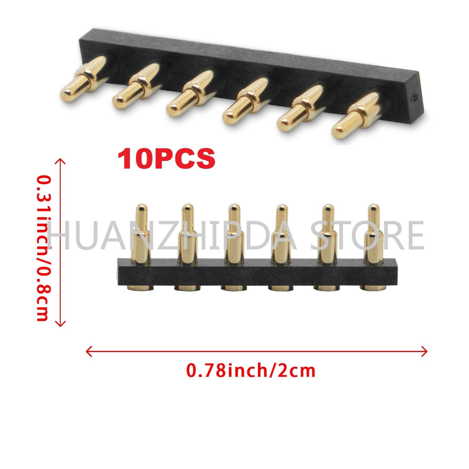 10PCS Battery Connector 6-Pin for Symbol MC3000 MC3190 MC70 MC75 MC3200 Scanner