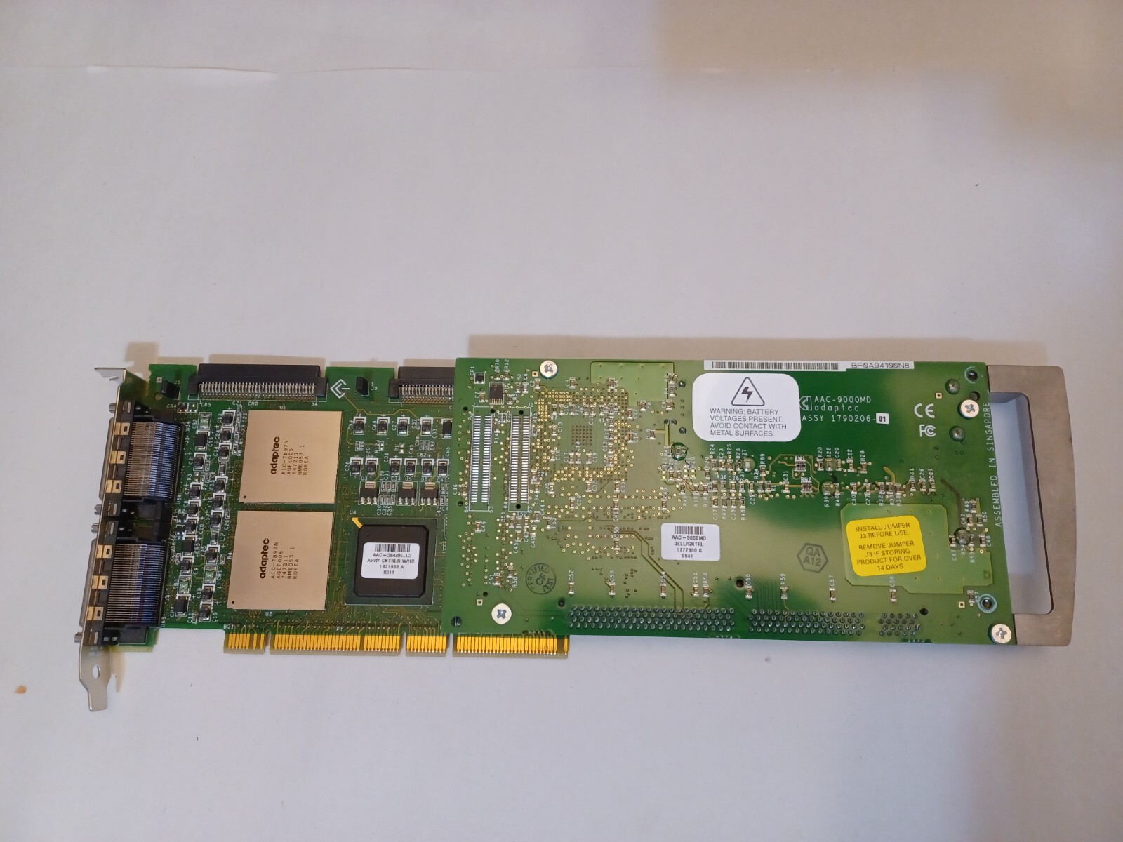 ADAPTEC DELL 00043JWT REVA00 AAC-364/DELL2 AAC-9000MD DELL RAID CONTROLLER