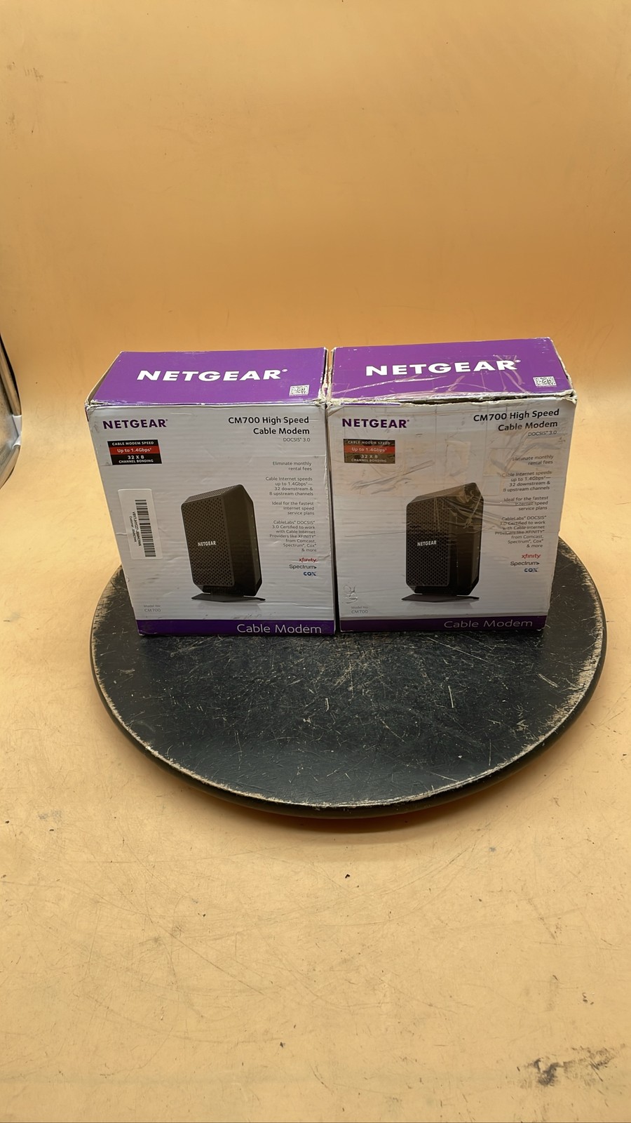 Netgear CM700 High Speed DOCSIS 3.0 Cable Internet Modem Network Device Lot of 2