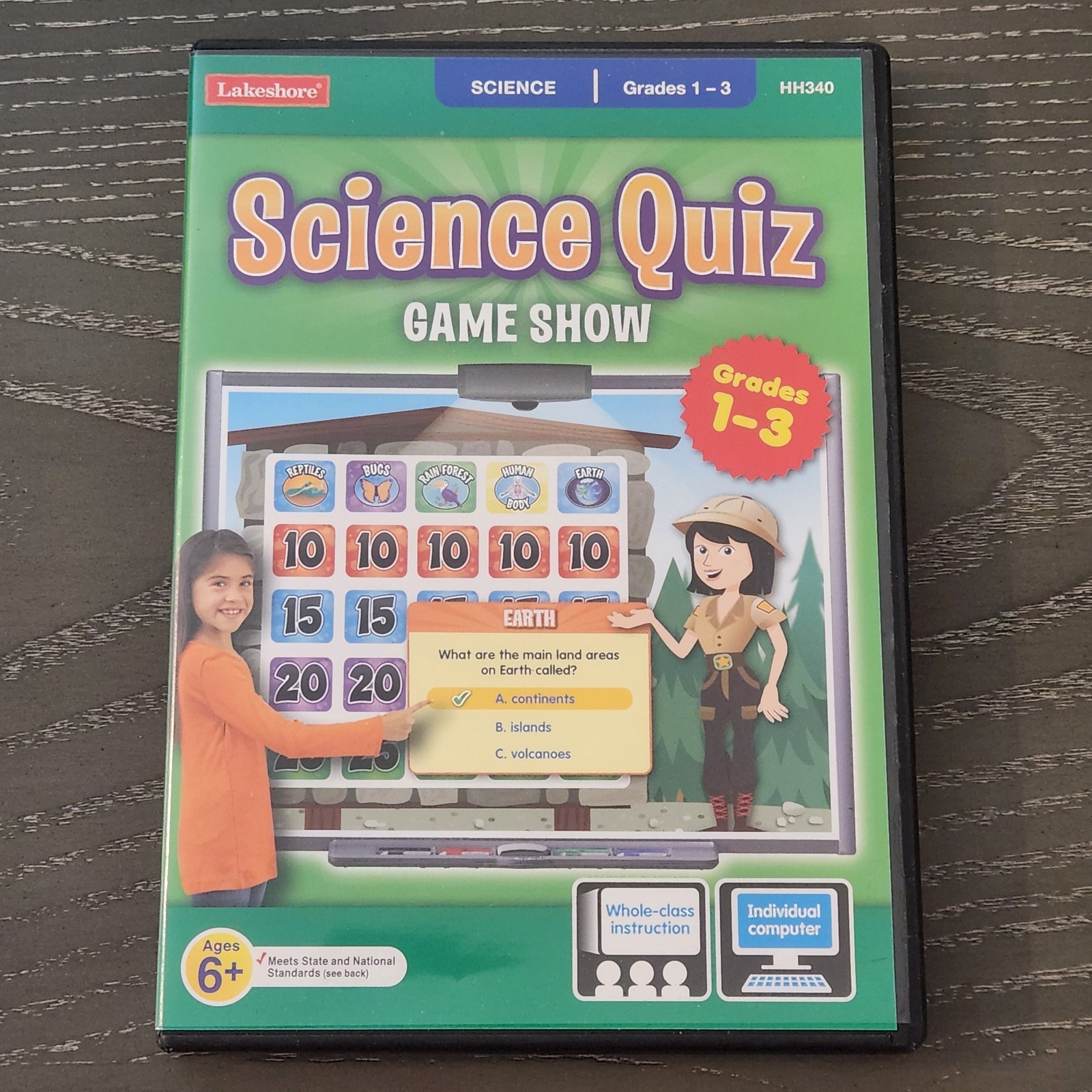 Lakeshore Science Quiz Game Show Grades 1-3 (PC/MAC) HH340