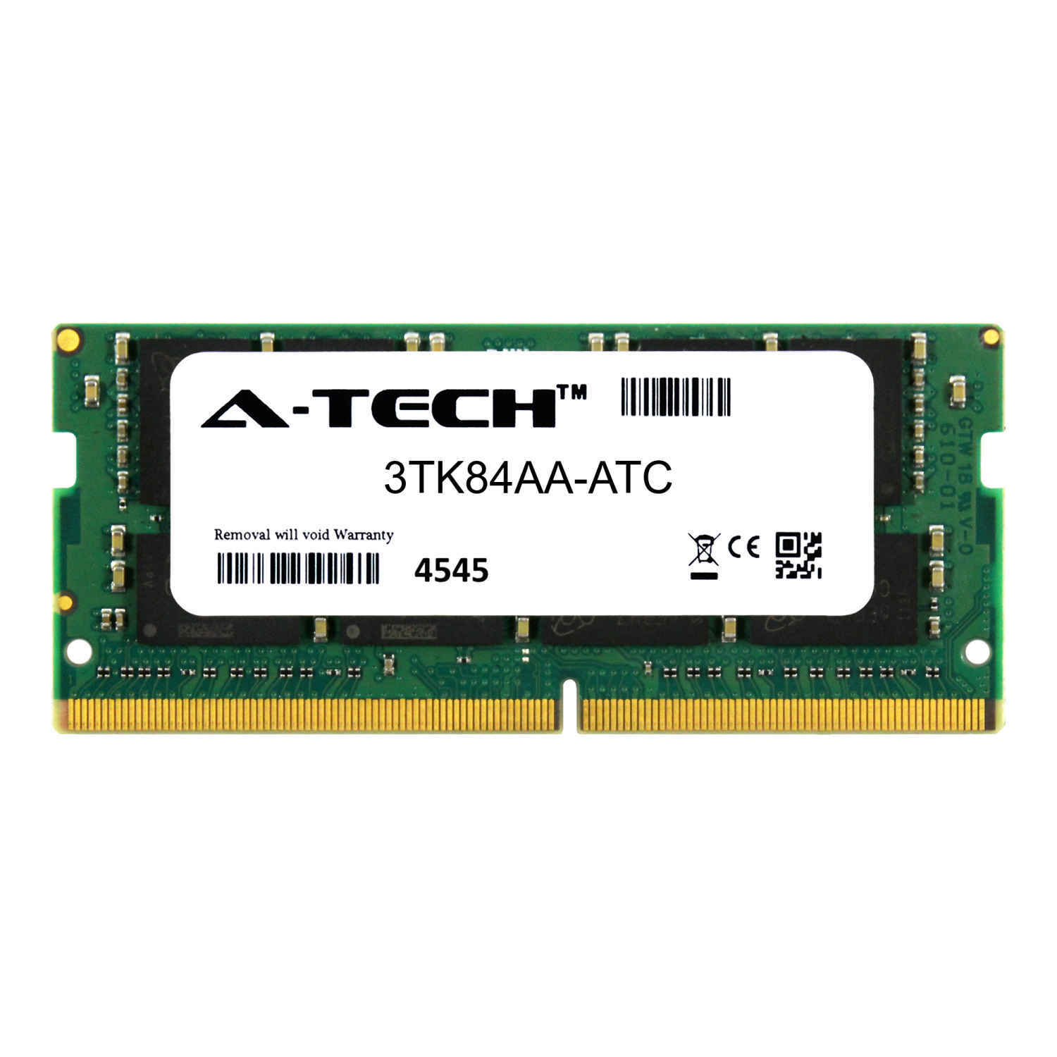 16GB DDR4 2666MHz PC4-21300 SODIMM Replacement for HP 3TK84AA Laptop Memory RAM