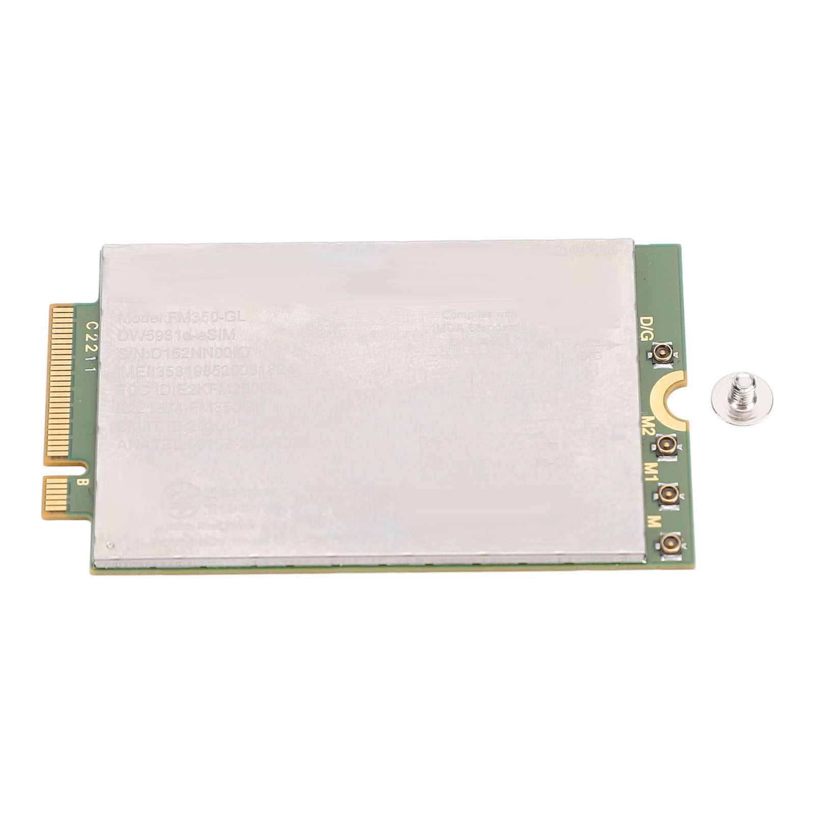 FM350 GL DW5931E ESIM Network Card Module M.2 5G NR 4G LTE 4.67Gbps For 534 VRPT