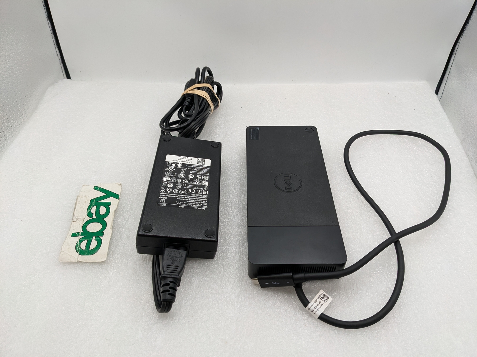 Dell WD22TB4 K20A001 Docking Station TB4 USB C K20A w/ 180W AC - 