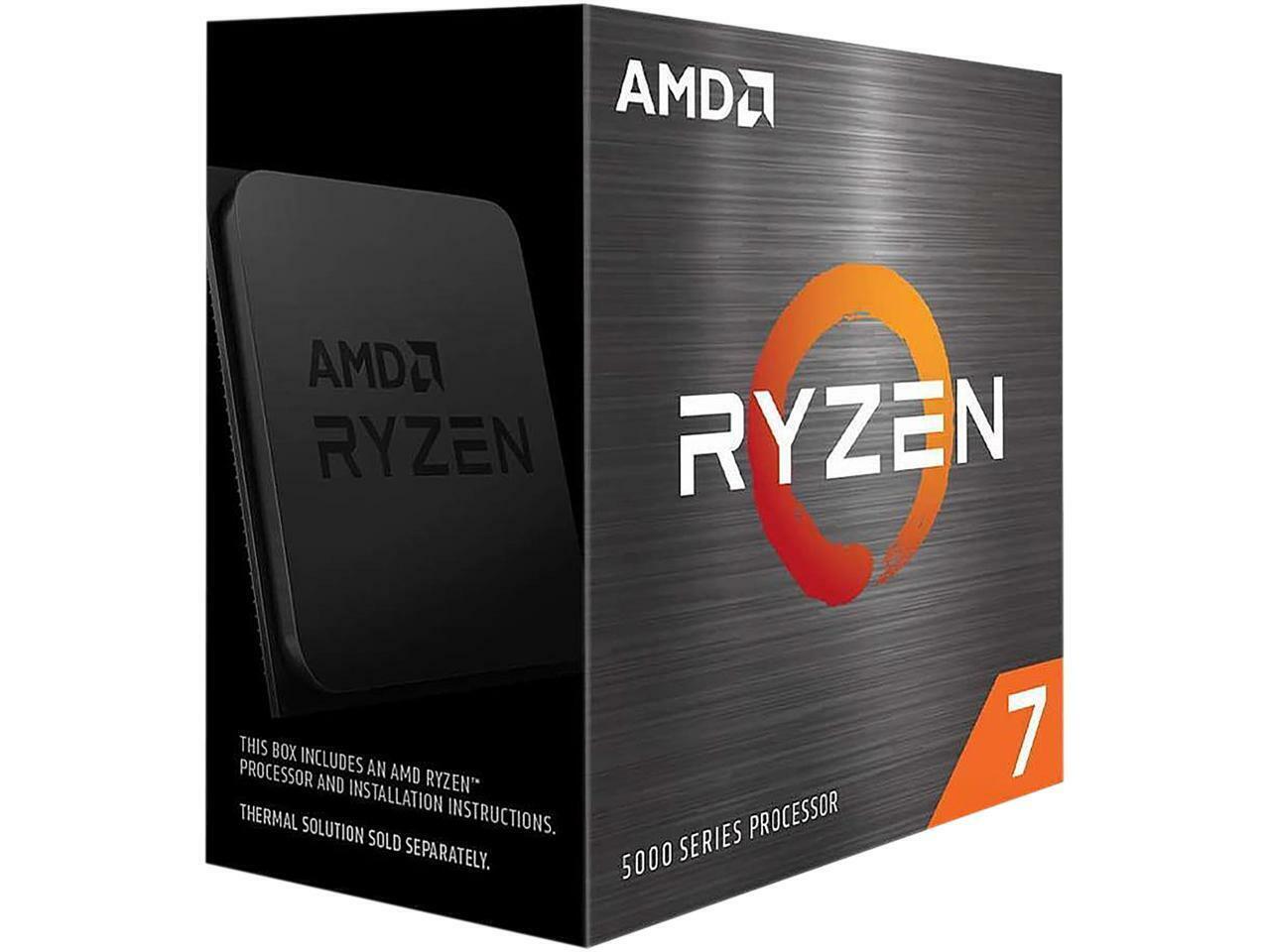 AMD Ryzen 7 5700X 8-Core CPU 3.4GHz Socket AM4 65W Desktop Processor