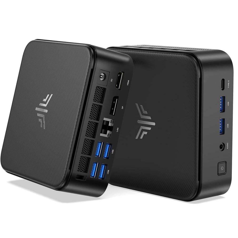 KAMRUI E3B Mini PC,AMD Ryzen Mini Computers,16GB RAM LPDDR4X 512GB SSD Win11 Pro
