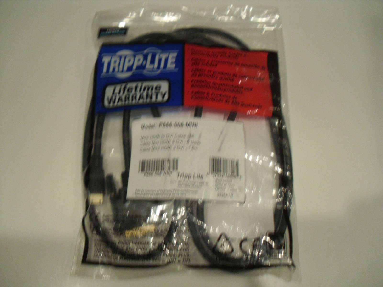 1 Tripp Lite By Eaton Connectivity P566-006-Mini 6Ft Mini Hdmi To Dvi Digital