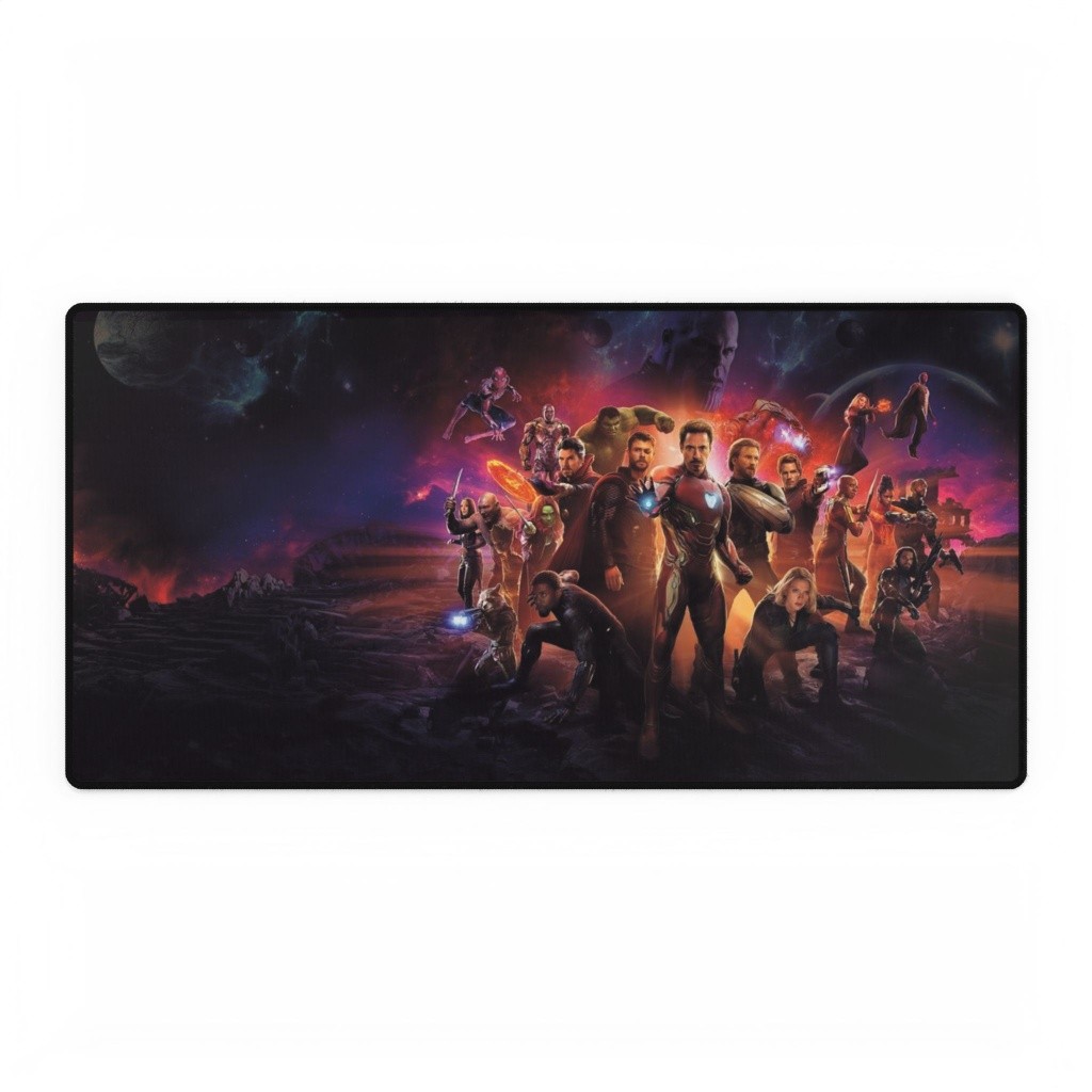 Avengers Endgame Final Battle Group Pose Mouse Pad Desk Mats Marvel Comics