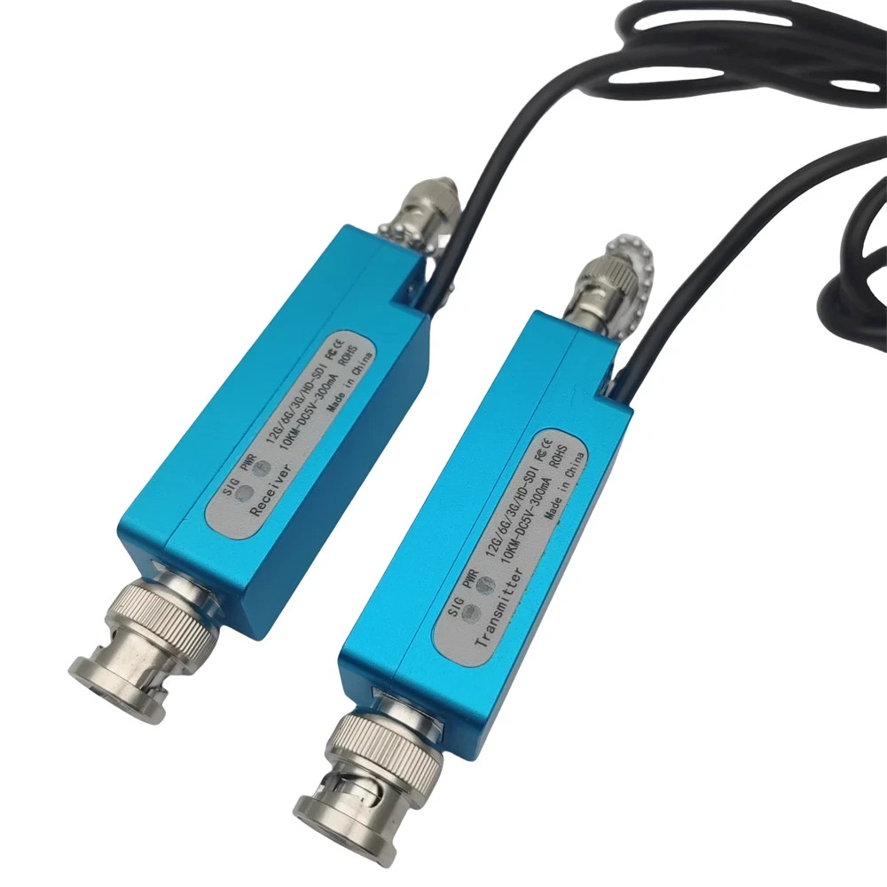 12G SDI Fiber extender MINI 6G/3G/HD/SD SDI 20KM SM/300M MM(12G-SDI-N-20KM-TX/RX