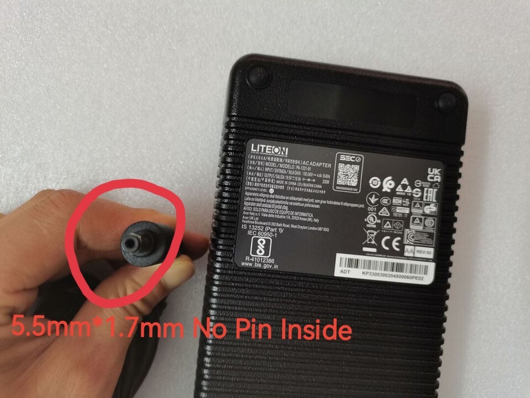 330W LITEON 19.5V 16.9A PA-1331-91 For Acer N20C11 Predator Helios PH317-55G OEM