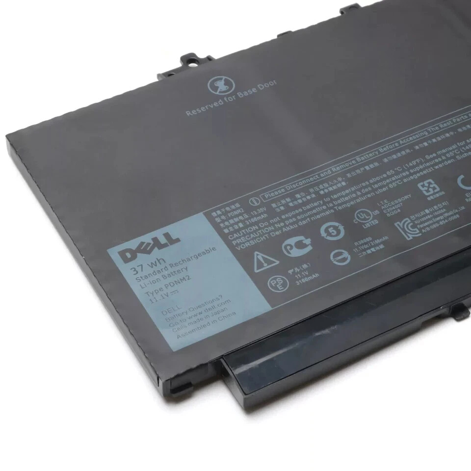 Genuine OEM 37Wh PDNM2 Battery For Dell Latitude E7270 E7470 Series 7CJRC 0F1KTM