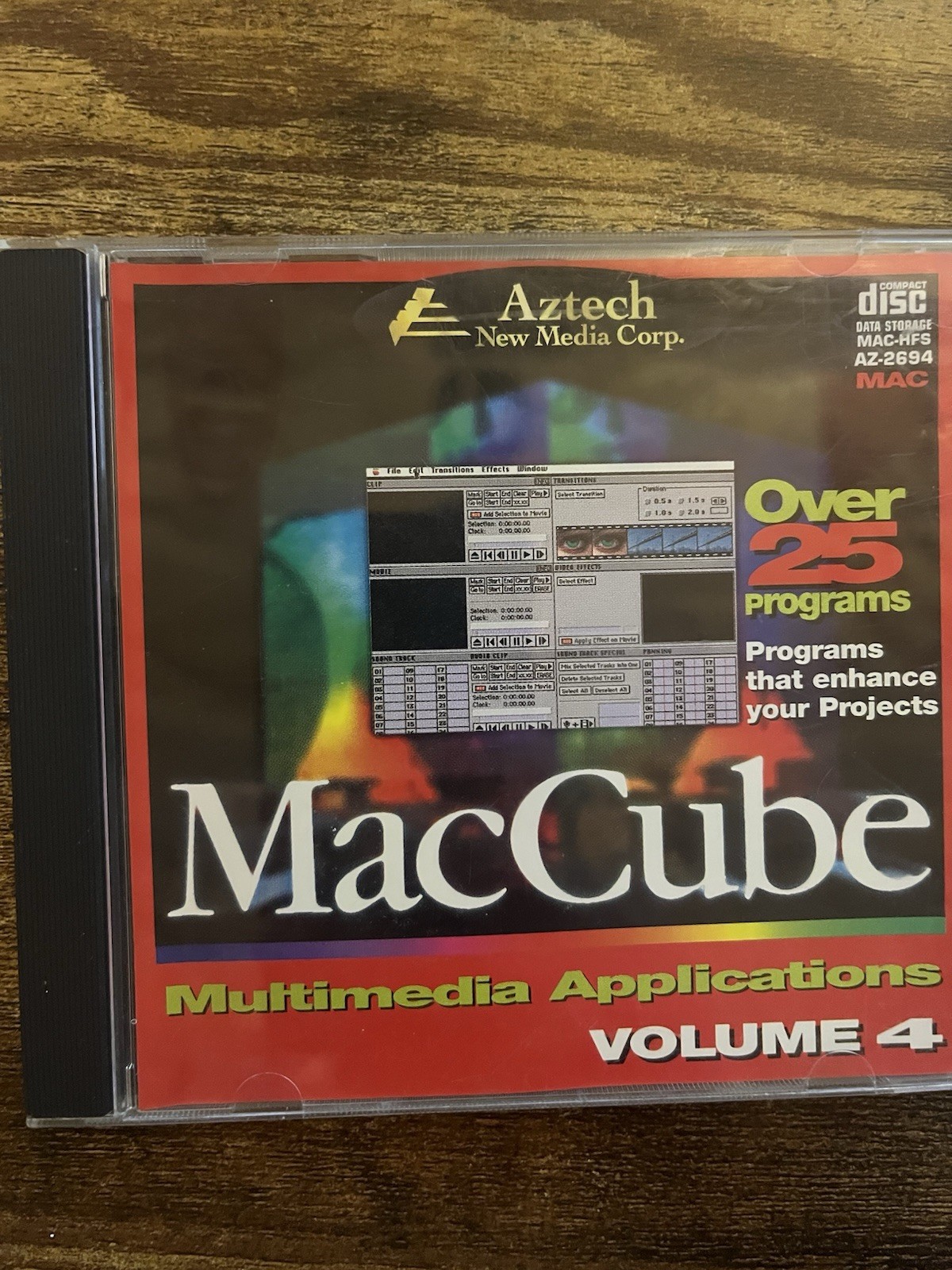 MacCube Multimedia Applications Volume 4 by Aztech New Media Corp for MAC 1995