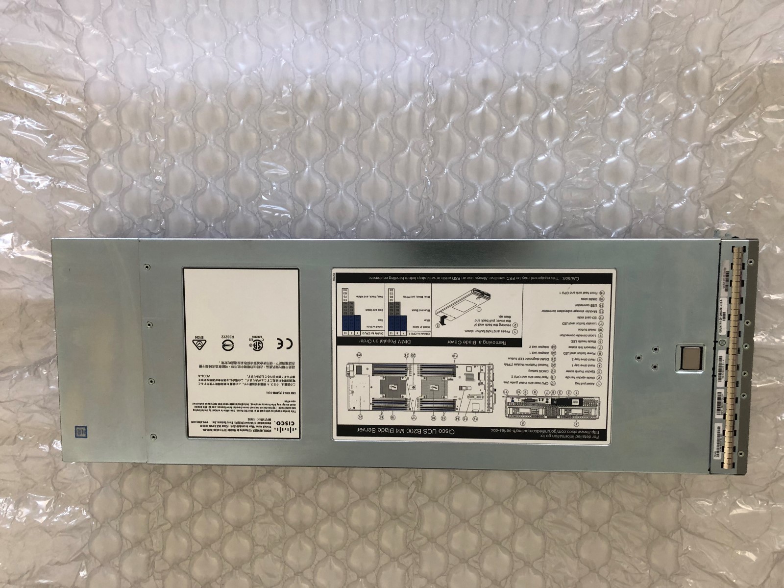 NEW CISCO UCS B200 M4 CHASSIS NO HDD NO CPU NO MEM