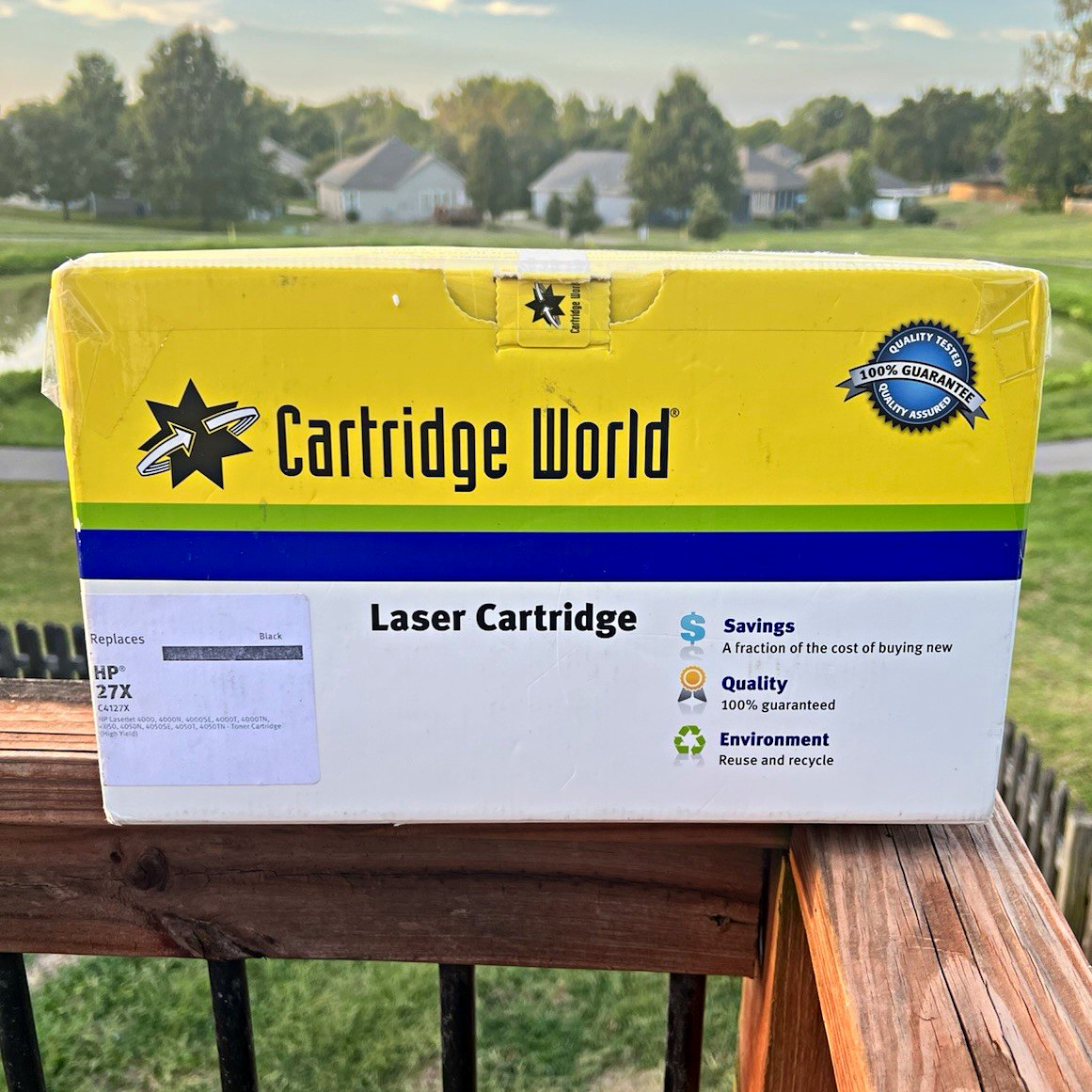 Cartridge World Compatible Laser Toner Cartridge for HP 27X C4127X Black