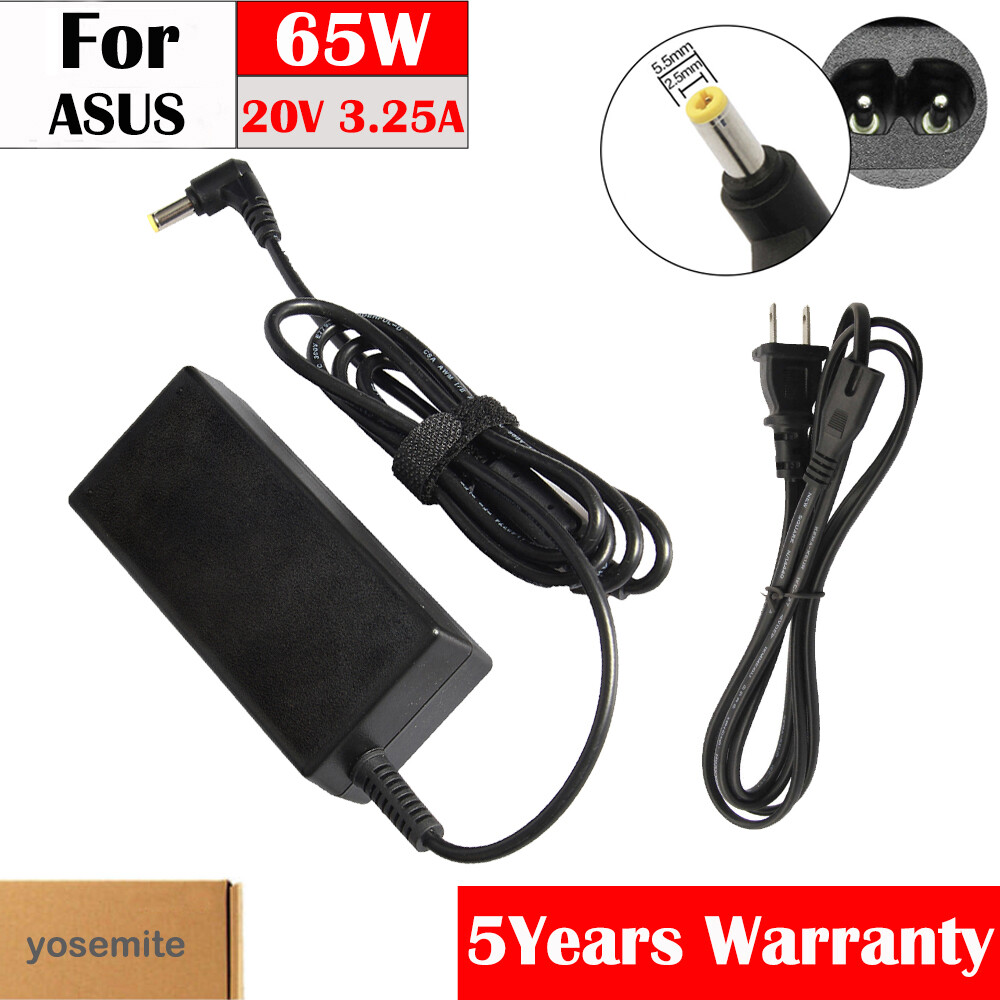 20V 3.25A 65W AC Adapter Laptop Charger For IBM Lenovo IdeaPad Power Supply Cord