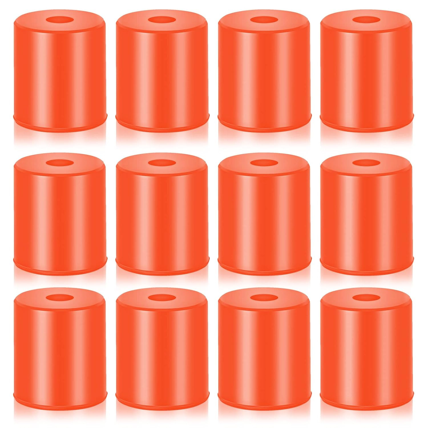 12 Pcs 3D Printer Heatbed Parts Silicone Leveling Solid Bed Mount Heat Resistant