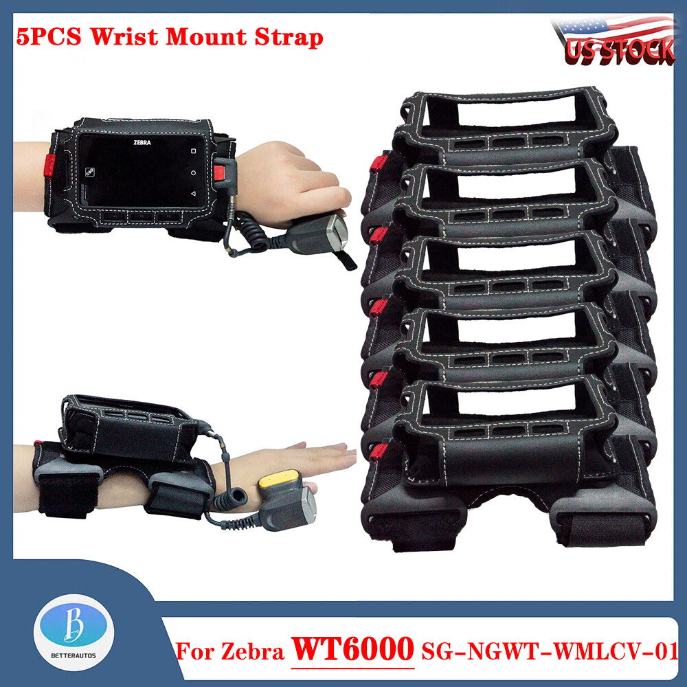 5PCS Wrist Mount Strap Medium/Large Size for Zebra WT6000 SG-NGWT-WMLCV-01