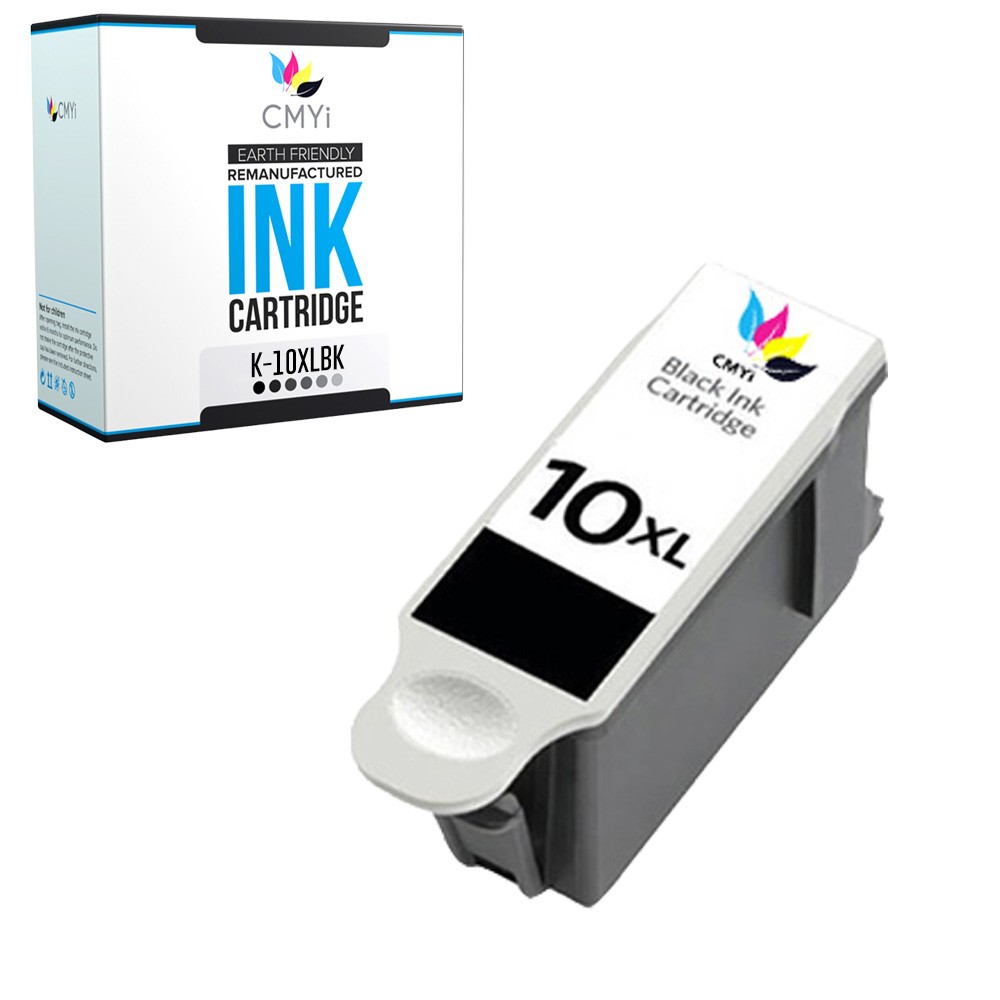 1-Pack CMYi Compatible 10XL Ink Cartridge for Kodak EasyShare 5100 5300 5500