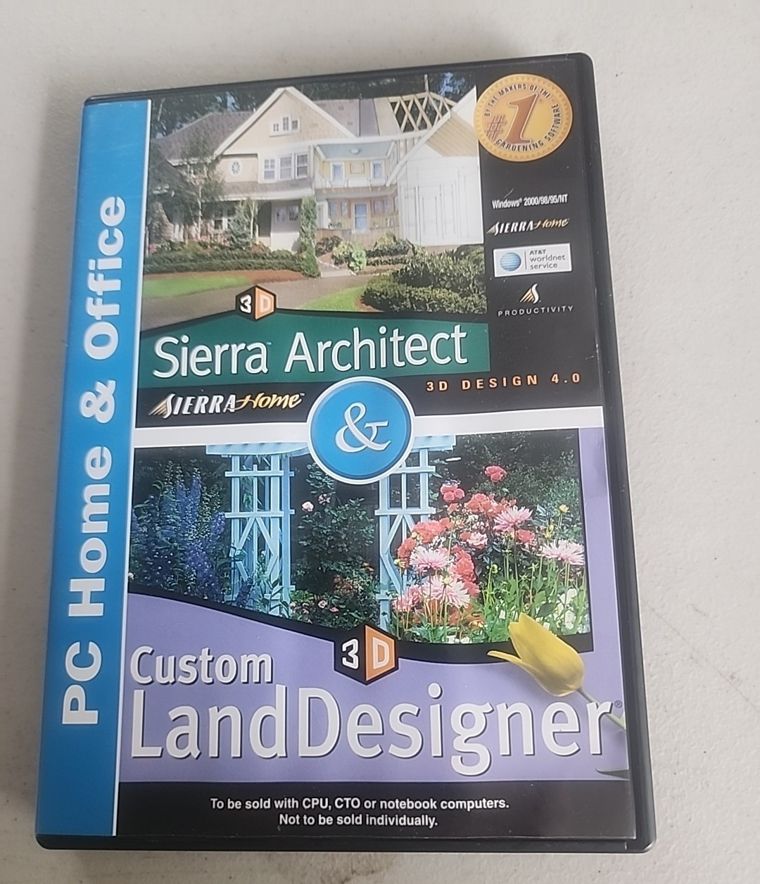 Sierra Architect and Custom Land Design PC software Home & Office 3D Design 4.0