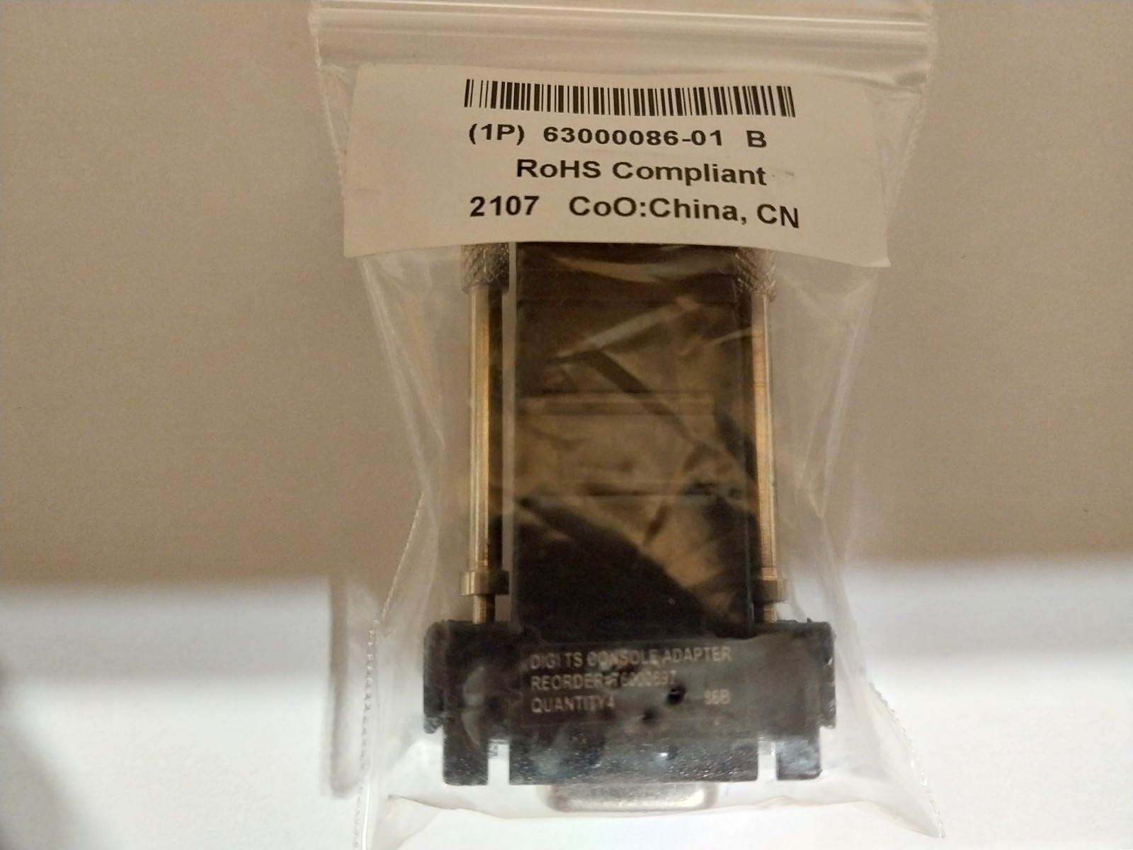 DIGI TS DB9F CONSOLE ADAPTER 63000086-01
