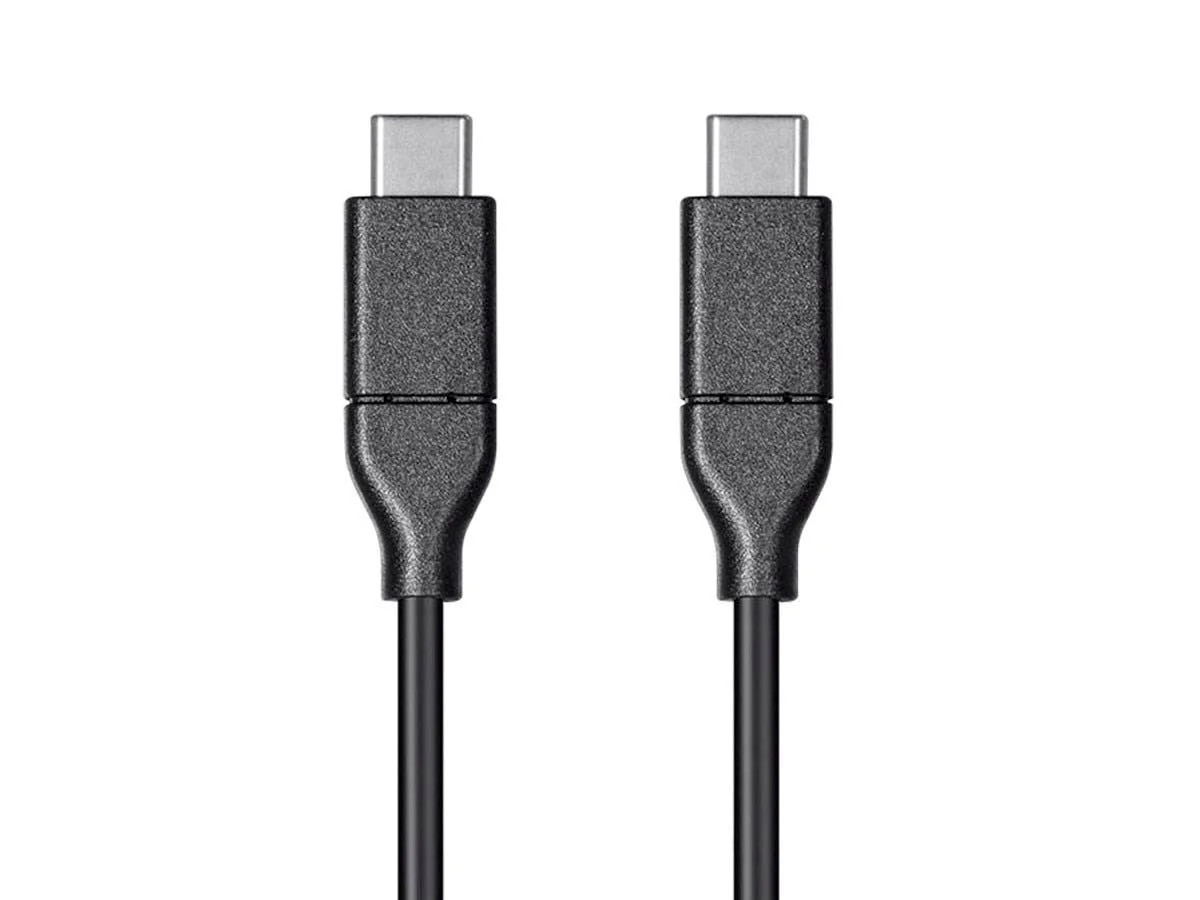 Monoprice Essentials USB Type-C to Type-C 2.0 Cable, 480Mbps, 5A, 26AWG, 13.1ft