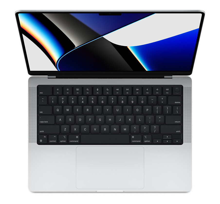 MacBook Pro 14 Silver 2021 3.2 GHz M1 Pro 8-Core CPU 14-Core GPU 16GB 512GB
