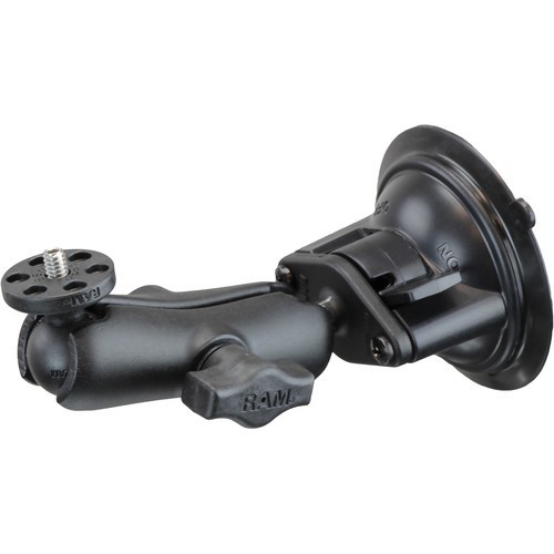 RAM-B-224-1-366U  RAM Twist-Lock Suction Cup Mount with 1/4"-20...