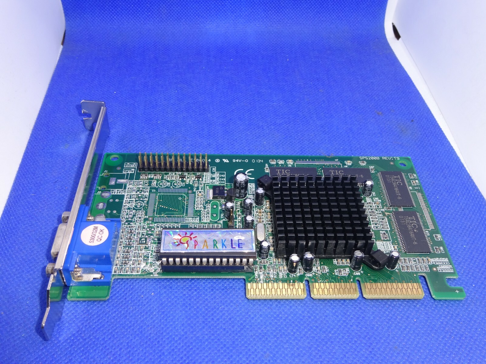SPARKLE nVIDIA RIVA TNT2 M64 32MB SDRAM AGP GRAPHICS CARD VGA #GK5160
