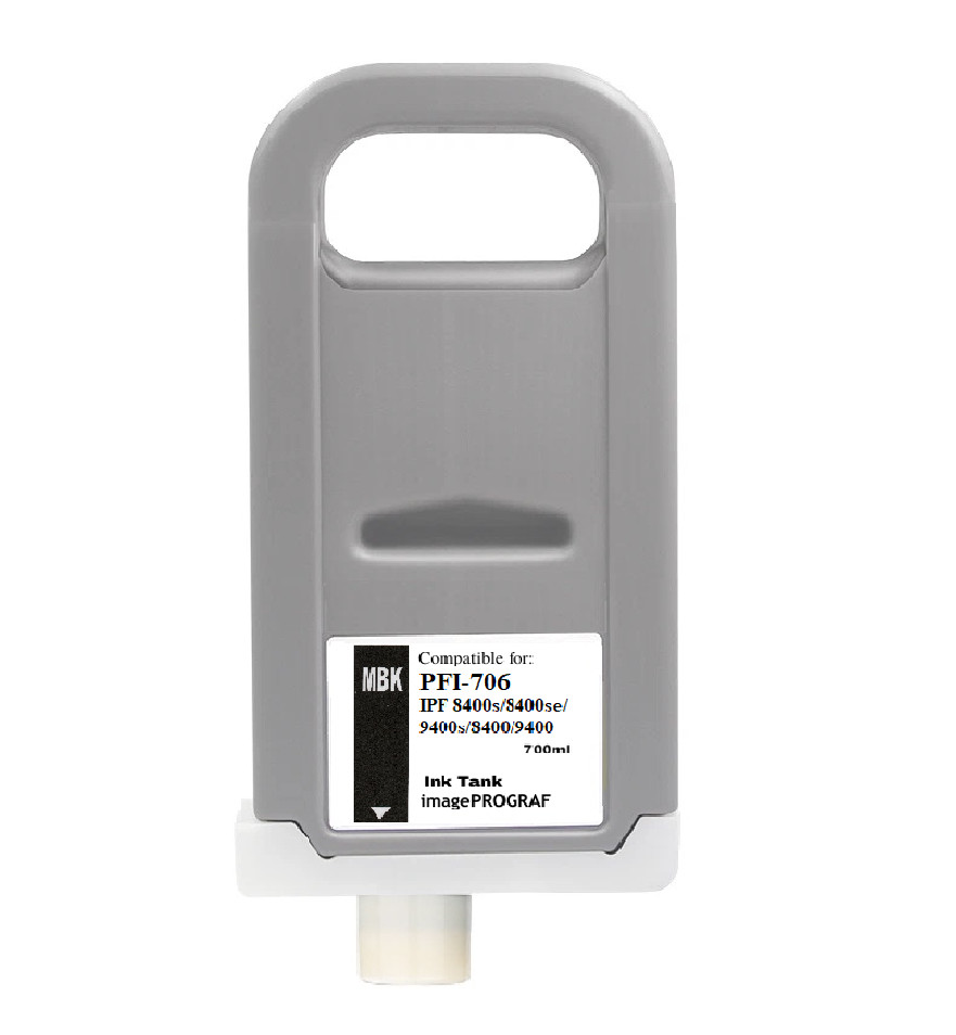 PFI-706 Matte Black Ink Cartridge for IPF 8400s 8400se 9400s 8400 9400 PFI706MBK
