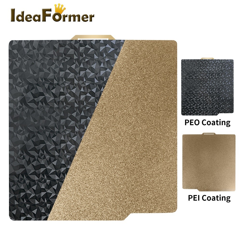 257x257mm DBS Textured PEI /PEO+PEI /PET+PEI /Smooth PEI+Textured PEI Heat Bed