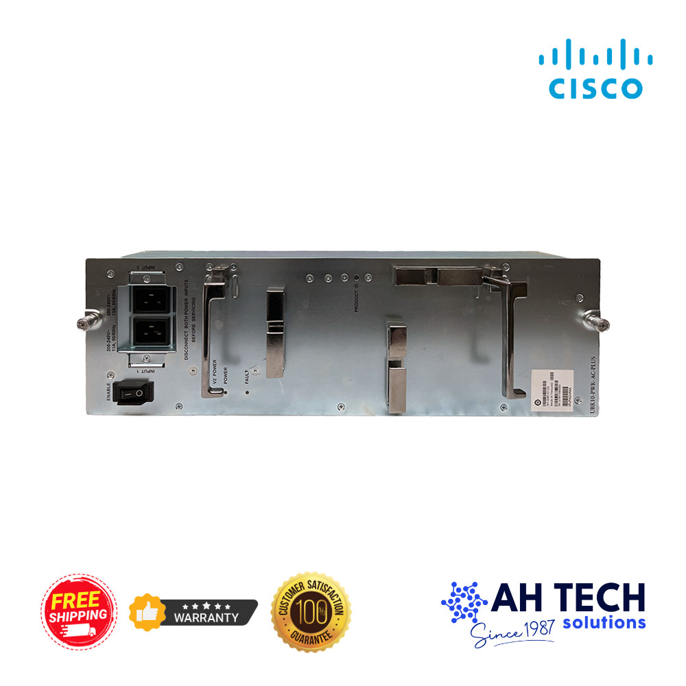 Cisco UBR10-PWR-AC-PLUS AC Power Supply for UBR10012 Broadband Router Chassis