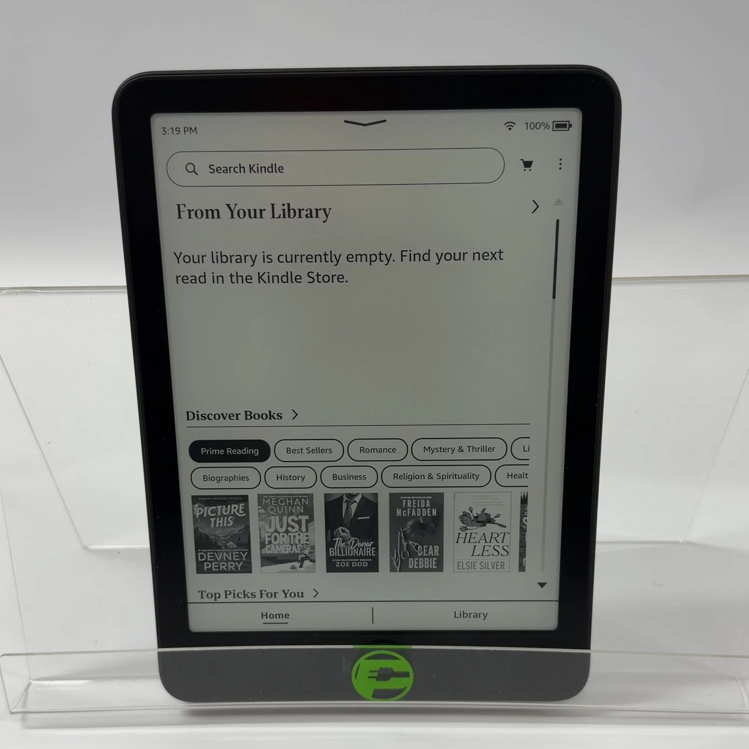 WiFi Only Amazon Kindle Paperwhite 12th Generation 16GB Black SA568B