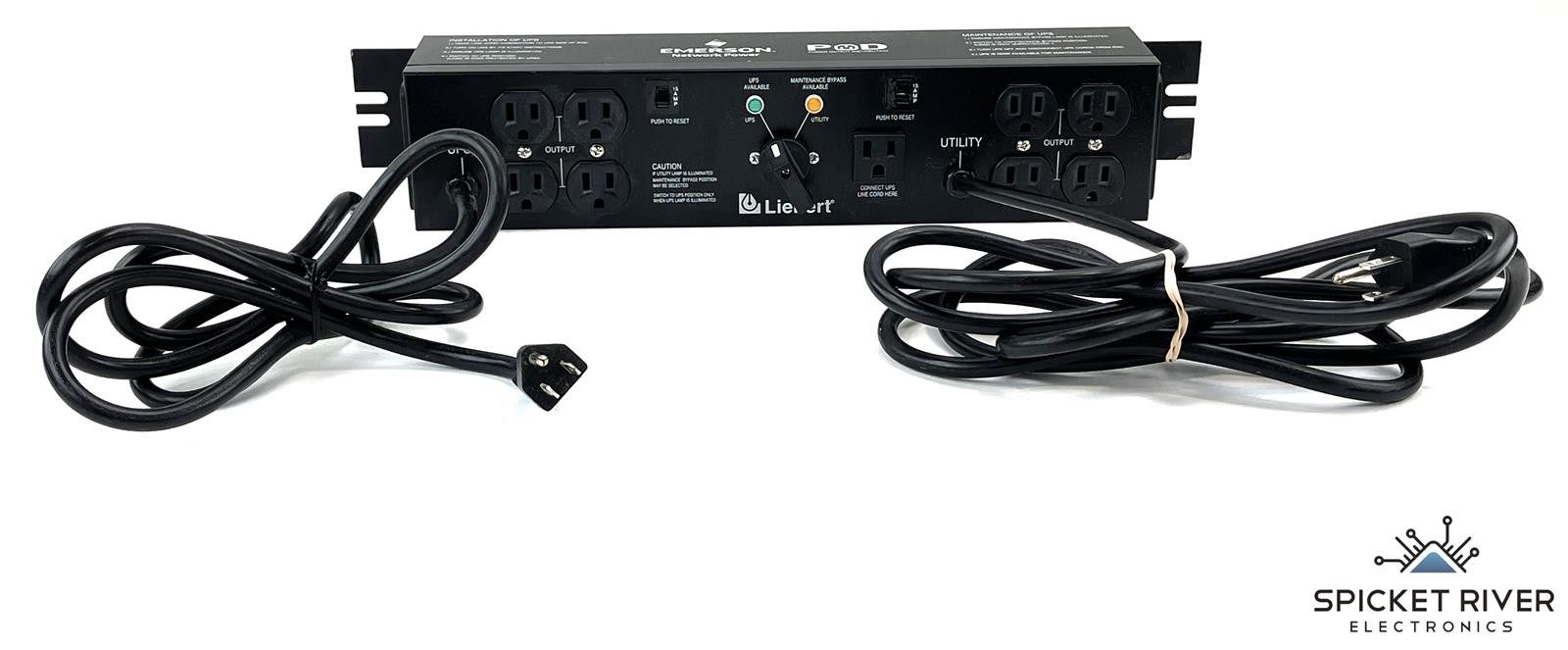 Liebert MicroPod MP2-115A Maintenance Bypass Switch PDU Power Distribution Unit