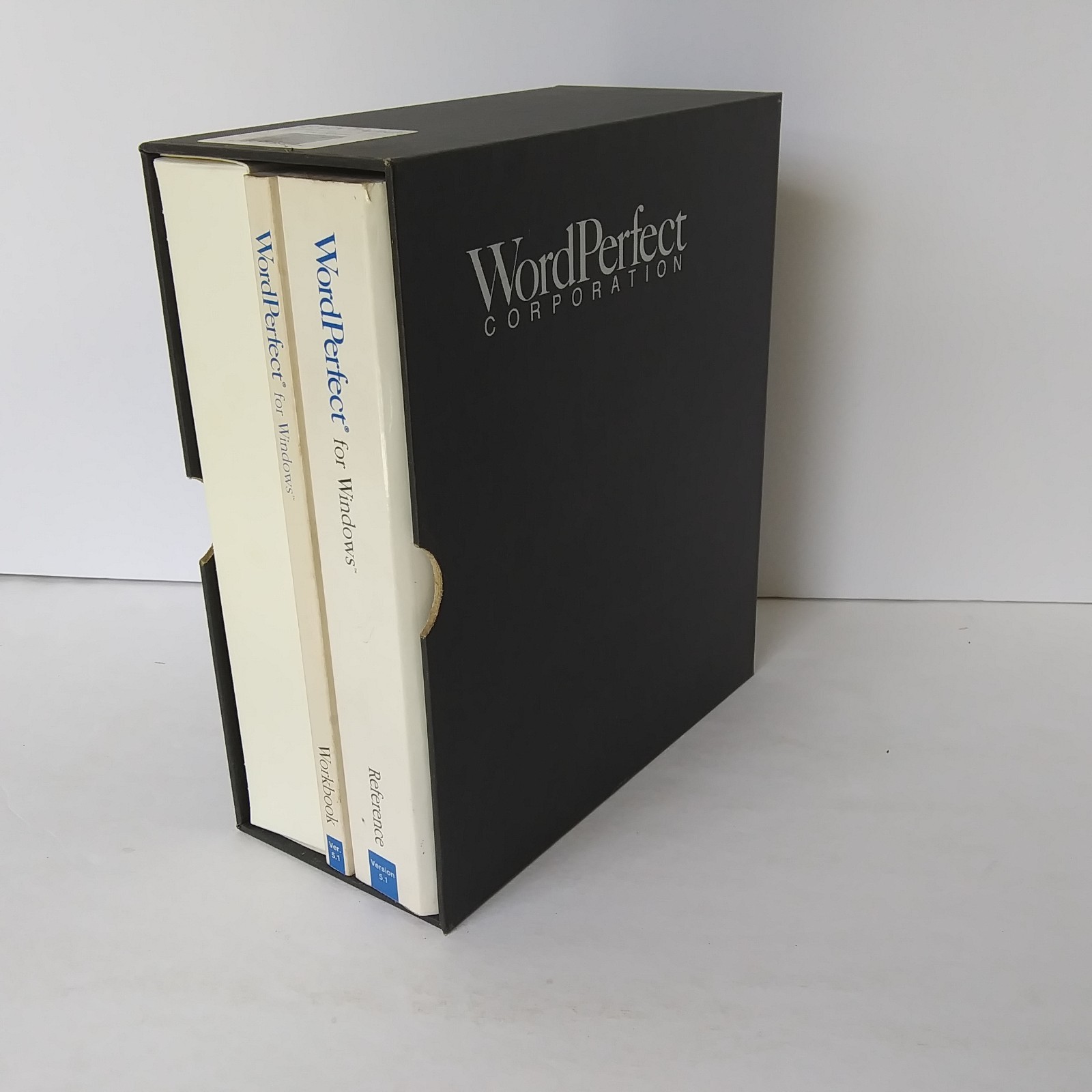 WordPerfect 5.1 for Windows Software Manuals Reference & Workbook Boxed Set