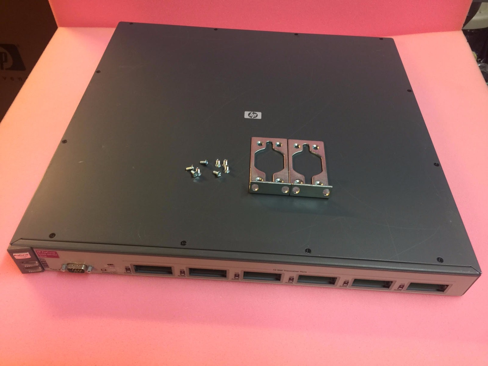 J8474A HP ProCurve Switch 6410cl Switch with Rackear + power cord Used