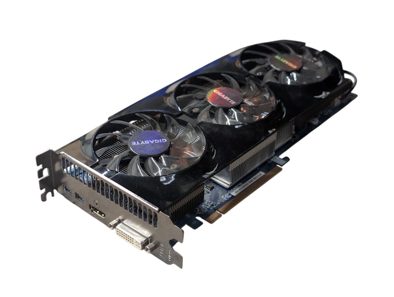 GIGABYTE AMD Radeon R9 280X 3GB GDDR5 WINDFORCE 3X Graphics Card GV-R928XOC-3GD