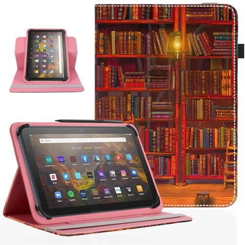 Universal 11/12 Inch Tablet Case,11 Inch Android Tablet Case - 360 Bookshelf