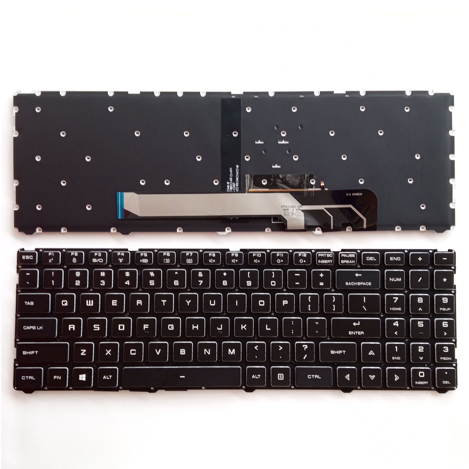 New Backlit Keyboard For Gateway GWTN156-2 GWTN156-2BK GWTN156-3 GWTN156-3BK