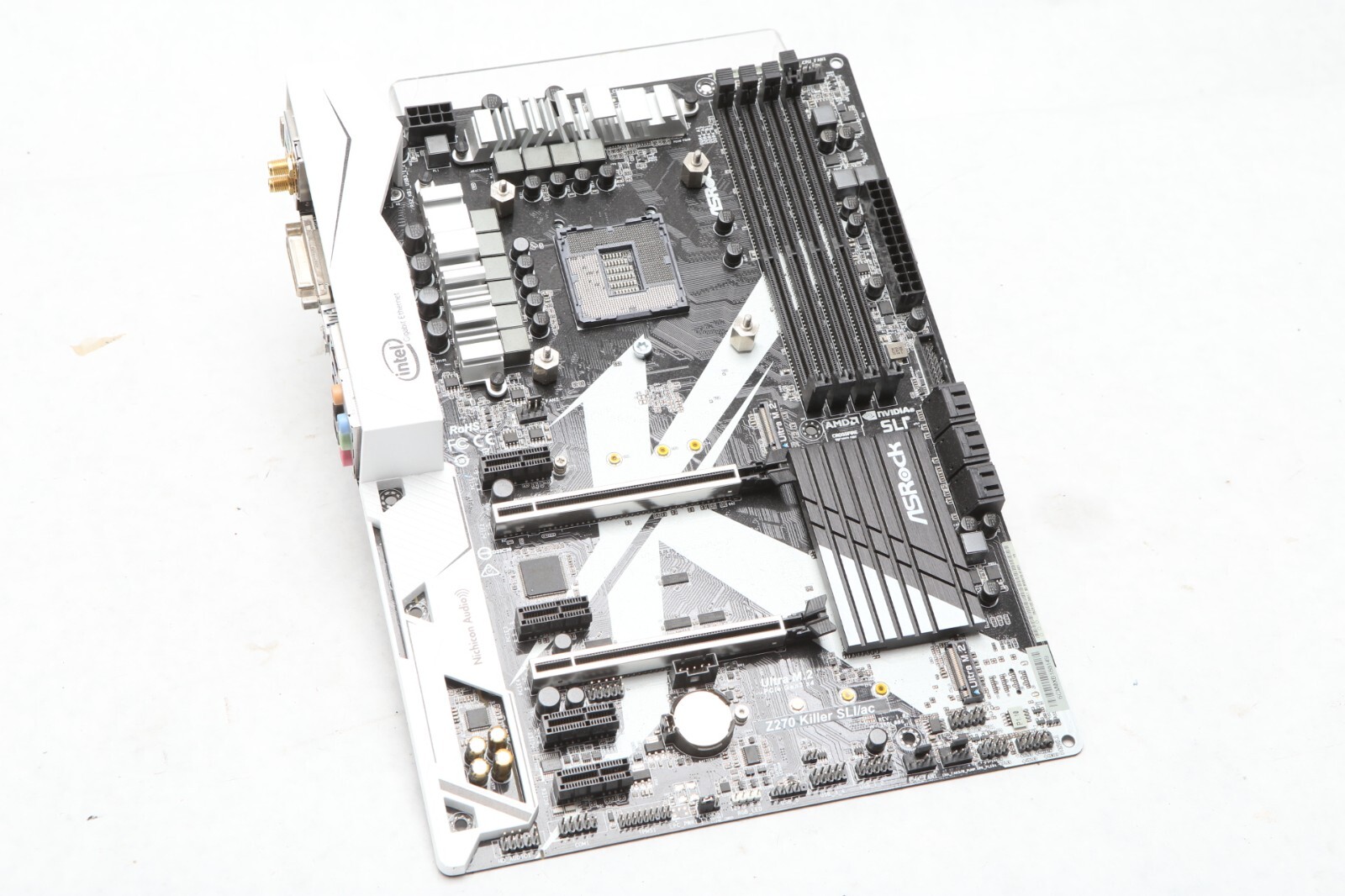 ASRock Z270 Killer SLI/ac Motherboard PARTS/REPAIR DEFECTIVE E52