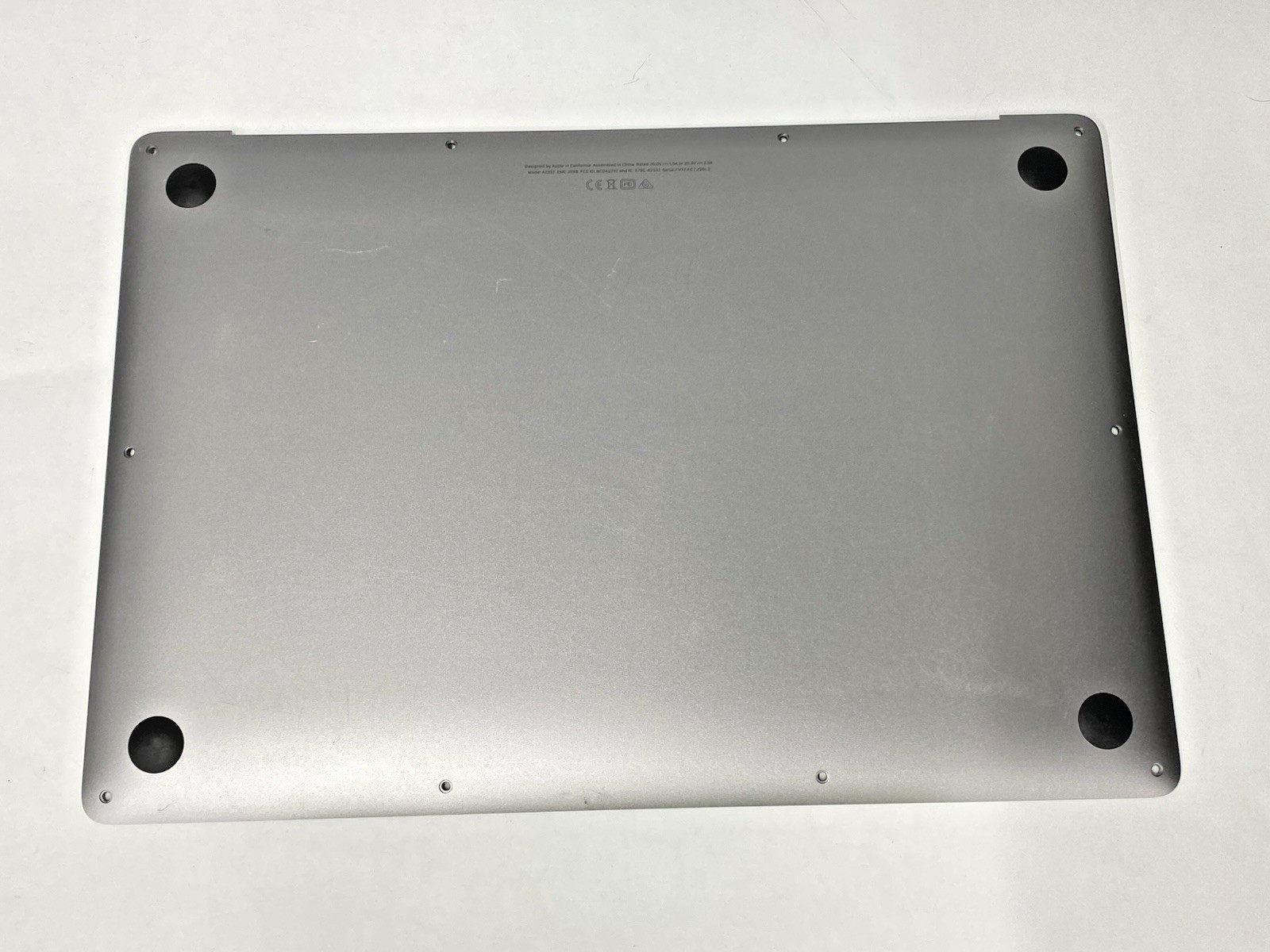APPLE MACBOOK AIR 13" M1 2020 A2337 SPACE GRAY BOTTOM CASE 923-04300 923-04301 